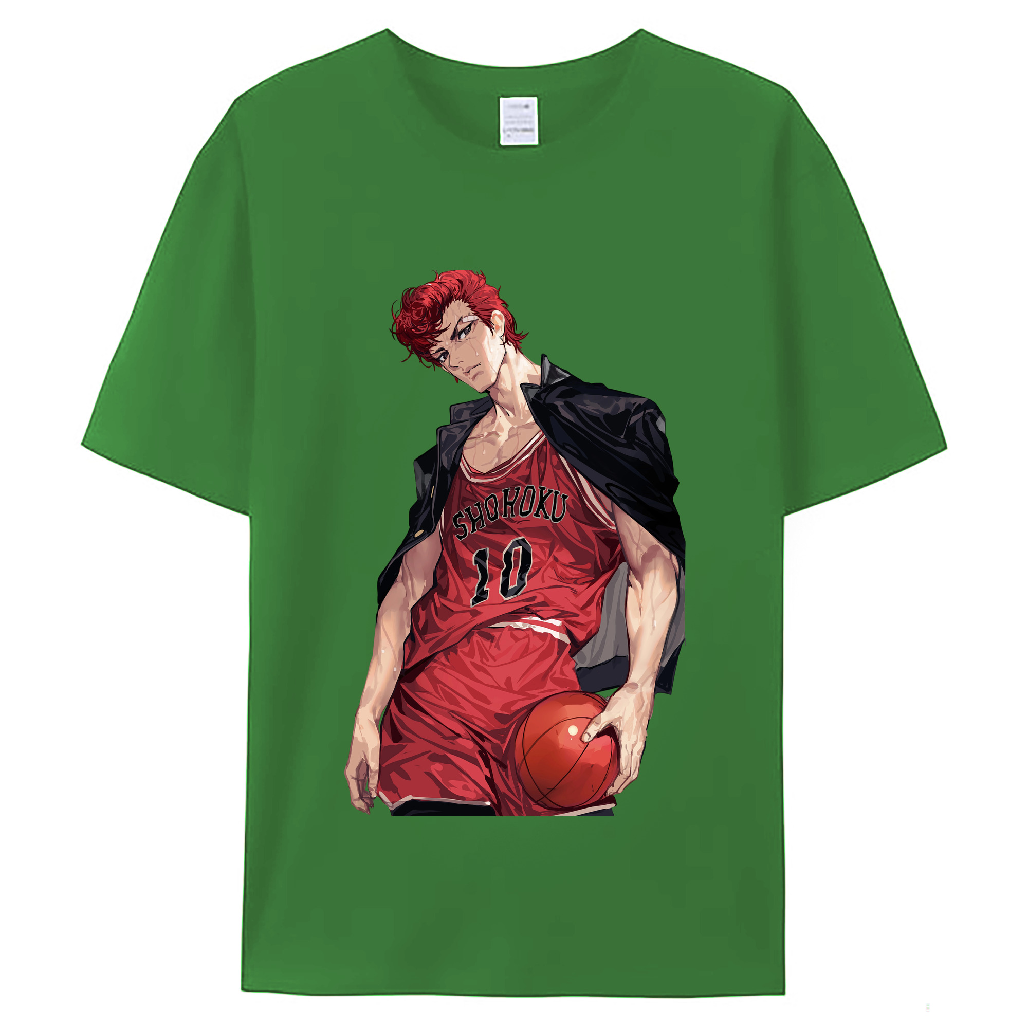 （画像用） SLAM DUNK／スラムダンク レディースカジュアルプリントTシャツ（綿100％）
